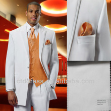 2014 spring coming style !!! Two button Chaps White Lexington Peak latest suit design men