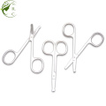 Stainless Steel Sliver Eyebrow Nose Hair Beauty Scissors