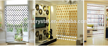 home decor crystal curtain&crystal bead window curtains for room dividers (R-2317
