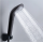Klorlama suyu arındırıcı beyaz basınçlı yağış el duşu su tasarrufu filtresi püskürtme memesi çıkarılabilir duş başlığı