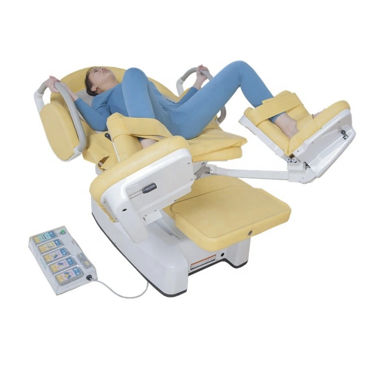 Ce ISO Gynecological Electrical Obstetric Examination Bed Hospital Operating Table