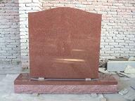 russian style, Euro style, Israel style granite tombstone