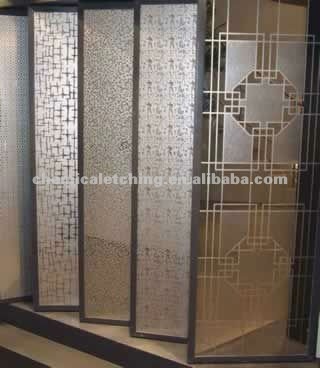 Stainless steel elevator doors,Etched door panel,stainless steel door