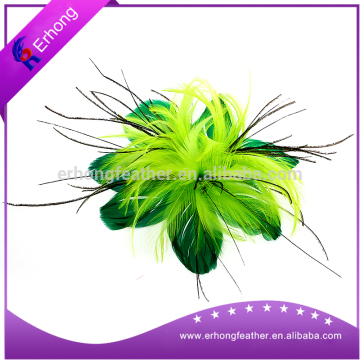 Elegant Ladies Feather Flower for Hat Decoration