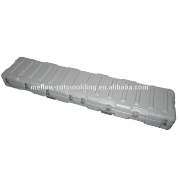 Rotational moulded plastic toolbox