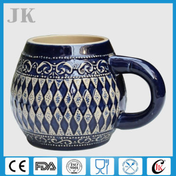 Cheap German porcelain beer stein with good design