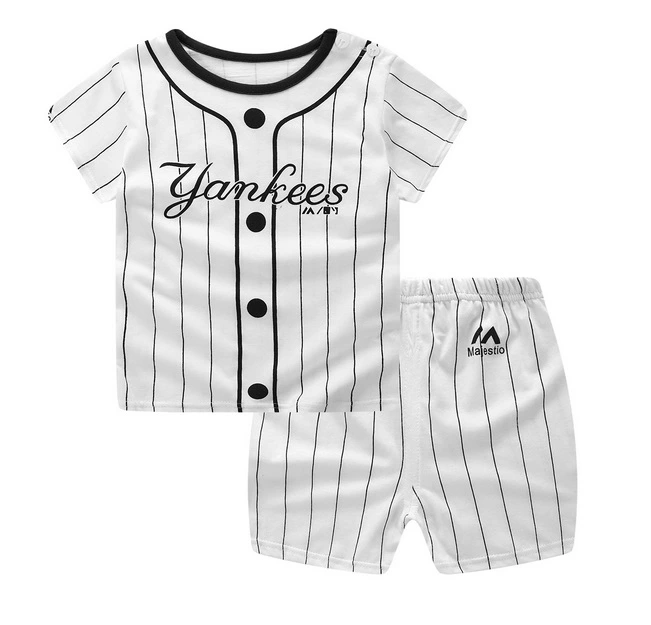 Summer Kids Clothes Set Costume Children's Clothing Full Length Casual Toddler Boys Clothes Set