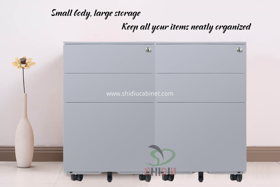 3 Drawer Mobile Filing Cabinet