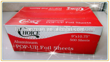 high quality interfolded alumininum foil sheets