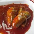 Poisson Sardine en conserve dans une sauce tomate