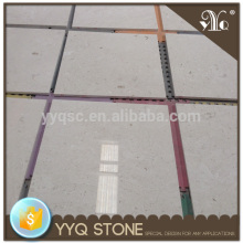 Fossil beige marble tile bathroom floor tiles