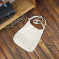 Mevrouw gepersonaliseerde blanco canvas tas