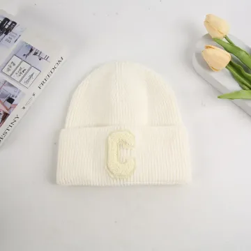 Designer Acrylic Women's Winter Knit Cuff Beanie