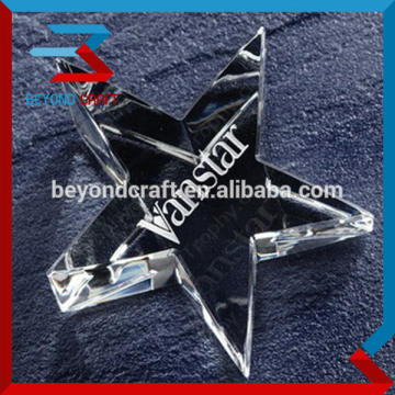 Classical Glass Star Paperweight Crystal Gift Items