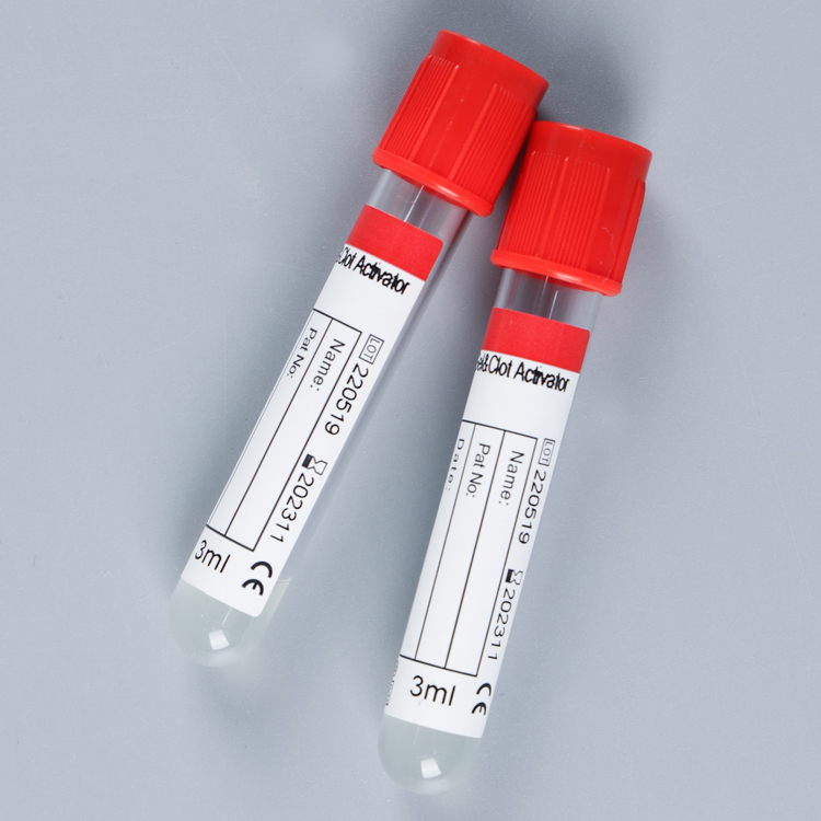 Red Top Blood Collection Tubes