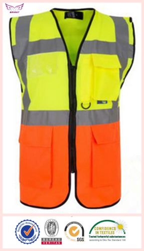 OEM wholesale reflective vest men protect workwear