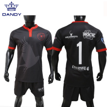 Customized Design Digital Printing Sublimation Rugby Jersey