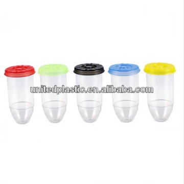 Plastic bullet shot glass