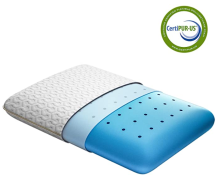 Ventilated Gel Memory Foam Pillow Queen Size