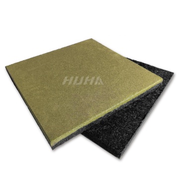 Guangdong Factory Safety Bulletproof Ballistic Rubber Tiles for Shooting Ranges