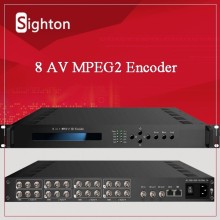 Good price 8AV in , ASI in, IP out 8 in 1 MPEG2 Encoder