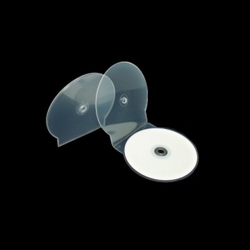 4.2mm single super clear clam shell CD case/CD box for 1 disc