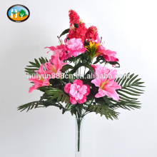 Wholesale Hot Style Cheap Artificial lily Artificial Flower For Wedding Flower