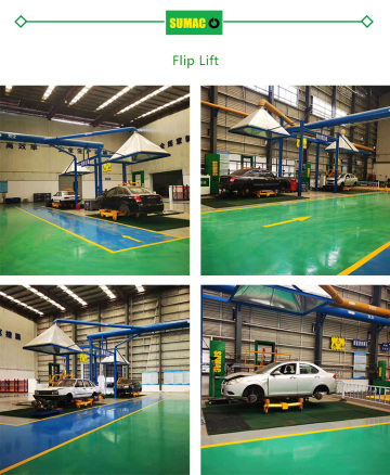 ELV Recycler Vehicle Tilt Lifts Equipment