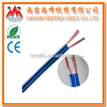 Copper PVC Insulated electrical speaker cable/wire