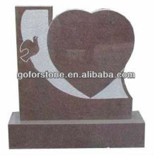 Heart headstone