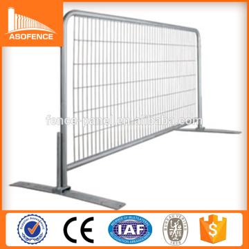 Removable welded wire mesh / temporary barricade fence