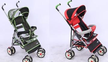 Folding security baby cart