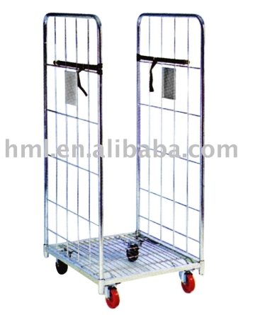 2 Sides Foldable Roll cage, Roll container, transport container