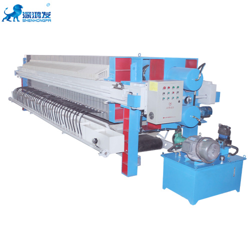 Filter press filtering machine for Kaolin slurry