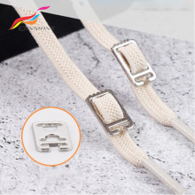 Flat Elastic Shoe Lace Slider with Fastener: Easy and Adjustable Shoelace System