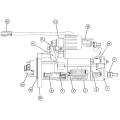 Motor de pornire GP-Electric 390-0788 3900788 pentru motorul C13