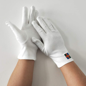 buy cotton gloves white cotton knitted gloves
