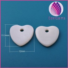 Heart shell charms shell pendant