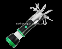 2015 new design multi functional flashlight with lantern and tools