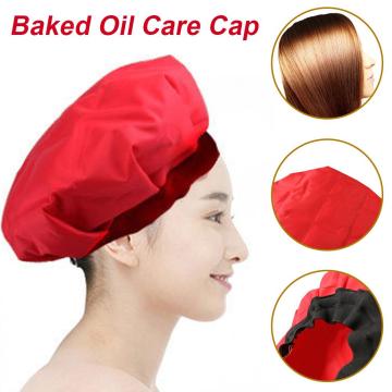 Cordless Baking Oil Cold Heat Cap Hair Dryers Wrap Hair Beauty Styling Care Treatment Steamer Thermal Wrap Spa Heated Gel Cap