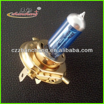 Good quality H4 P43T auto halogen bulbs GOLDEN BASE