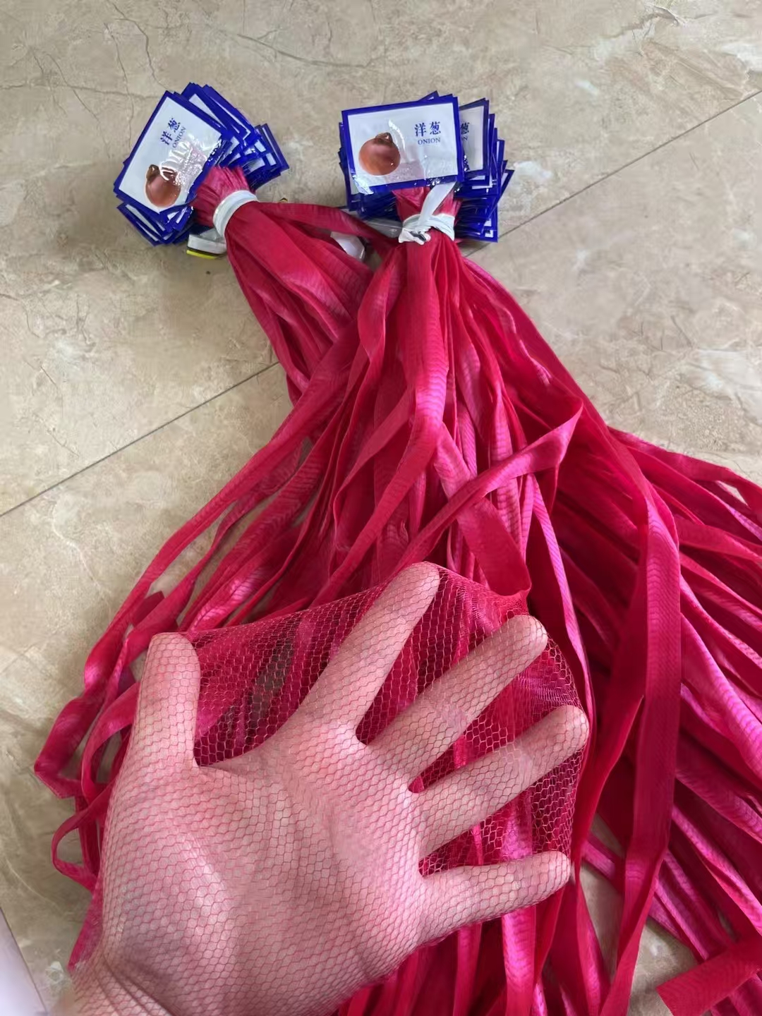 rede de embalagem de cebola 2 onion packing net 2