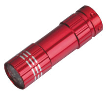 9 super bright LED aluminium LED Torch with any color