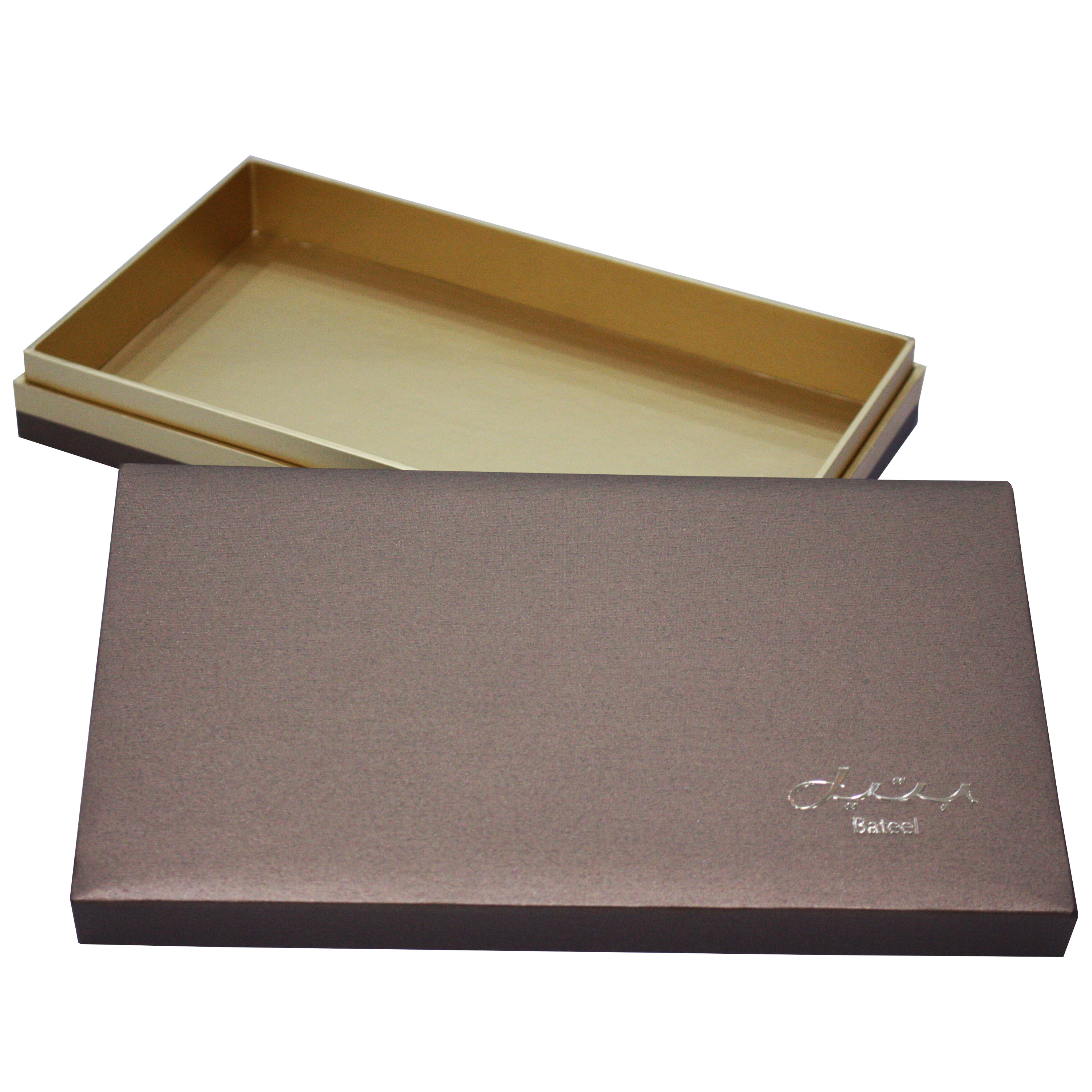 customized eco-friendly set-up style cardboard chocolate box date box