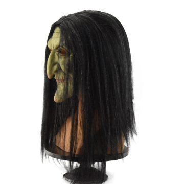 Scary Witch Mask - Horror Movie Style Halloween Costume Accessory