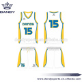 Cheap camisas rápidas de basquete de tecido dri