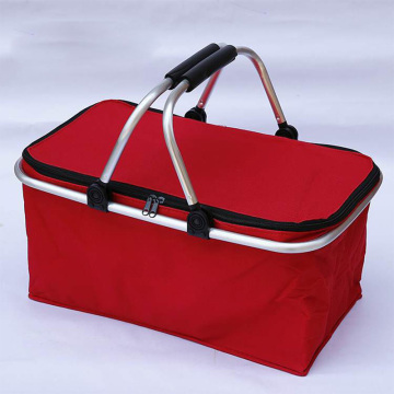 small Folding camping stool with cooler bag