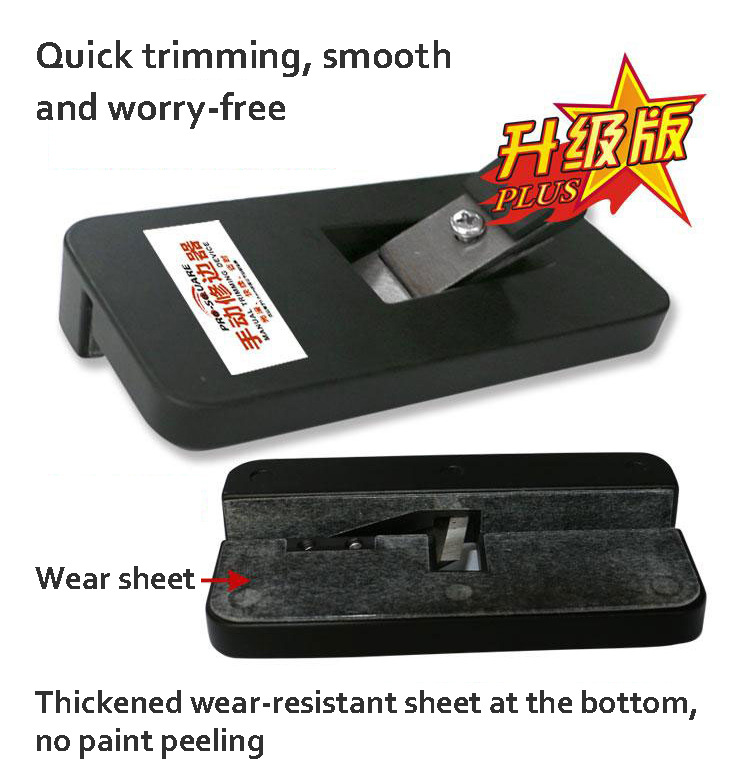 Woodworking edge banding machine trimmer PVC edge banding scraper edge cutter woodworking head trimmer