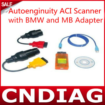 Autoenginuity Aci Scanner with BMW and MB Adapter
