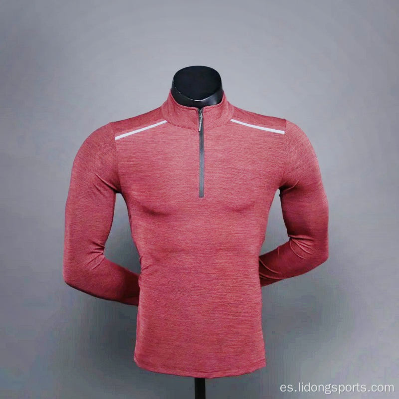 Gimnasio de verano ropa de gimnasio personalizado para hombre de manga larga de manga larga ropa deportiva ropa de gimnasio para hombres